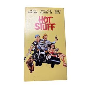 Hot Stuff  VHS 1979 comedy film Columbia Tristar movie 1992  slipcover tape